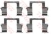 TRW PFK372 Accessory Kit, disc brake pads